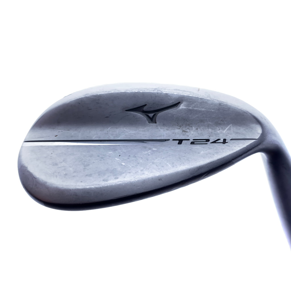 Used Mizuno T24 White Satin Lob Wedge / 60.0 Degrees / X-Stiff Flex