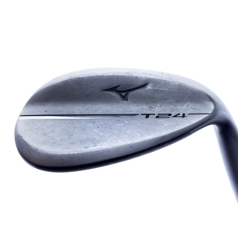 Used Mizuno T24 White Satin Lob Wedge / 60.0 Degrees / X-Stiff Flex