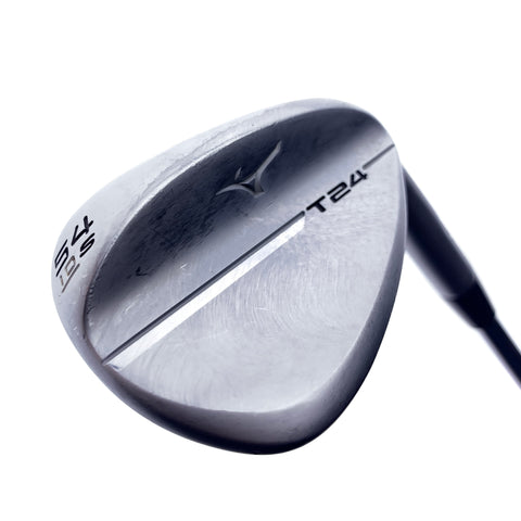 Used Mizuno T24 White Satin Sand Wedge / 54.0 Degrees / Stiff Flex