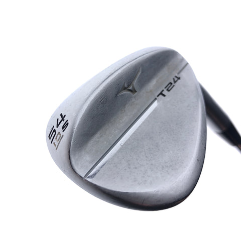 Used Mizuno T24 White Satin Sand Wedge / 54.0 Degrees / Stiff Flex