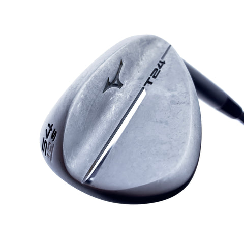 Used Mizuno T24 White Satin Sand Wedge / 54.0 Degrees / X-Stiff Flex