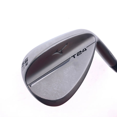 Used Mizuno T24 White Satin Sand Wedge / 56.0 Degrees / Stiff Flex