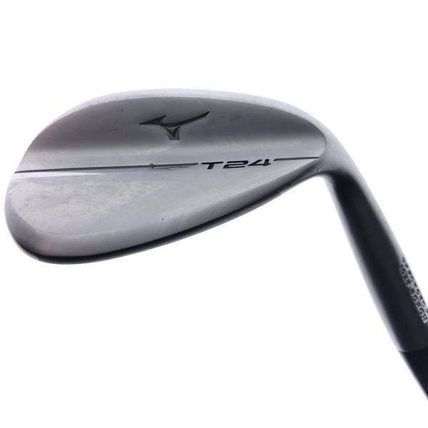 Used Mizuno T24 White Satin Sand Wedge / 56.0 Degrees / Stiff Flex