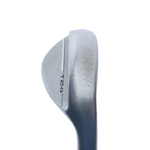 Used Mizuno T24 White Satin Sand Wedge / 56.0 Degrees / X-Stiff Flex