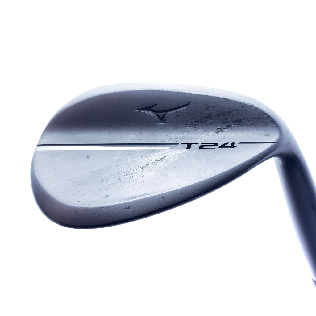Used Mizuno T24 White Satin Sand Wedge / 56.0 Degrees / X-Stiff Flex