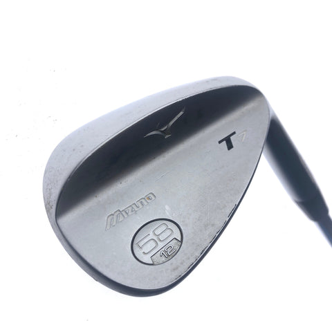 Used Mizuno T7 White Satin Lob Wedge / 58.0 Degrees / Regular Flex