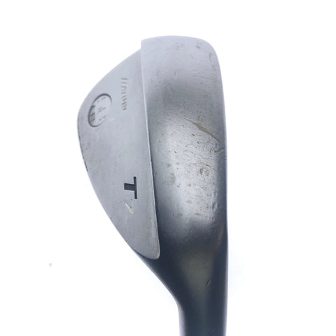 Used Mizuno T7 White Satin Lob Wedge / 58.0 Degrees / Regular Flex