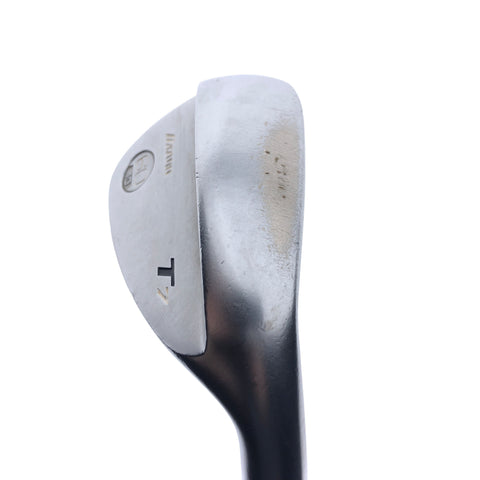 Used Mizuno T7 White Satin Lob Wedge / 60.0 Degrees / Stiff Flex