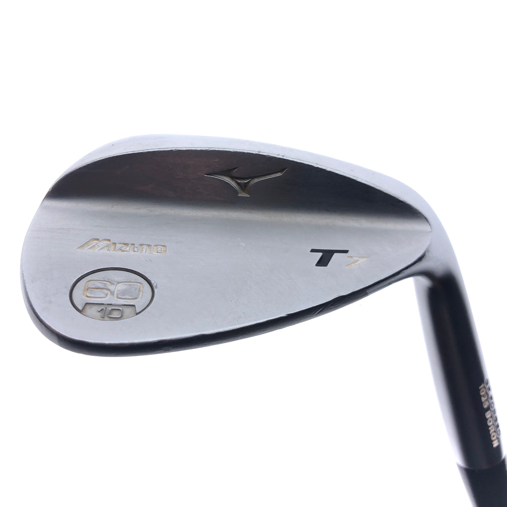 Used Mizuno T7 White Satin Lob Wedge / 60.0 Degrees / Stiff Flex