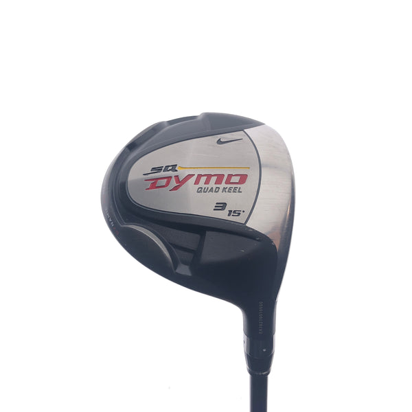 Used Nike Dymo Quad Keel 3 Fairway Wood / 15 Degrees / X-Stiff Flex