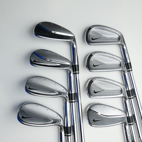 Used Nike Forged Pro Combo Iron Set / 5 - SW + AW / Stiff Flex