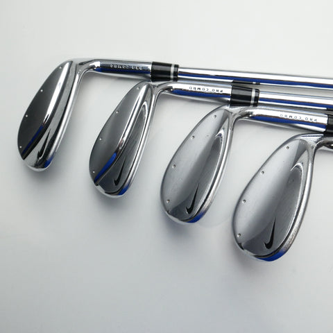 Used Nike Forged Pro Combo Iron Set / 5 - SW + AW / Stiff Flex