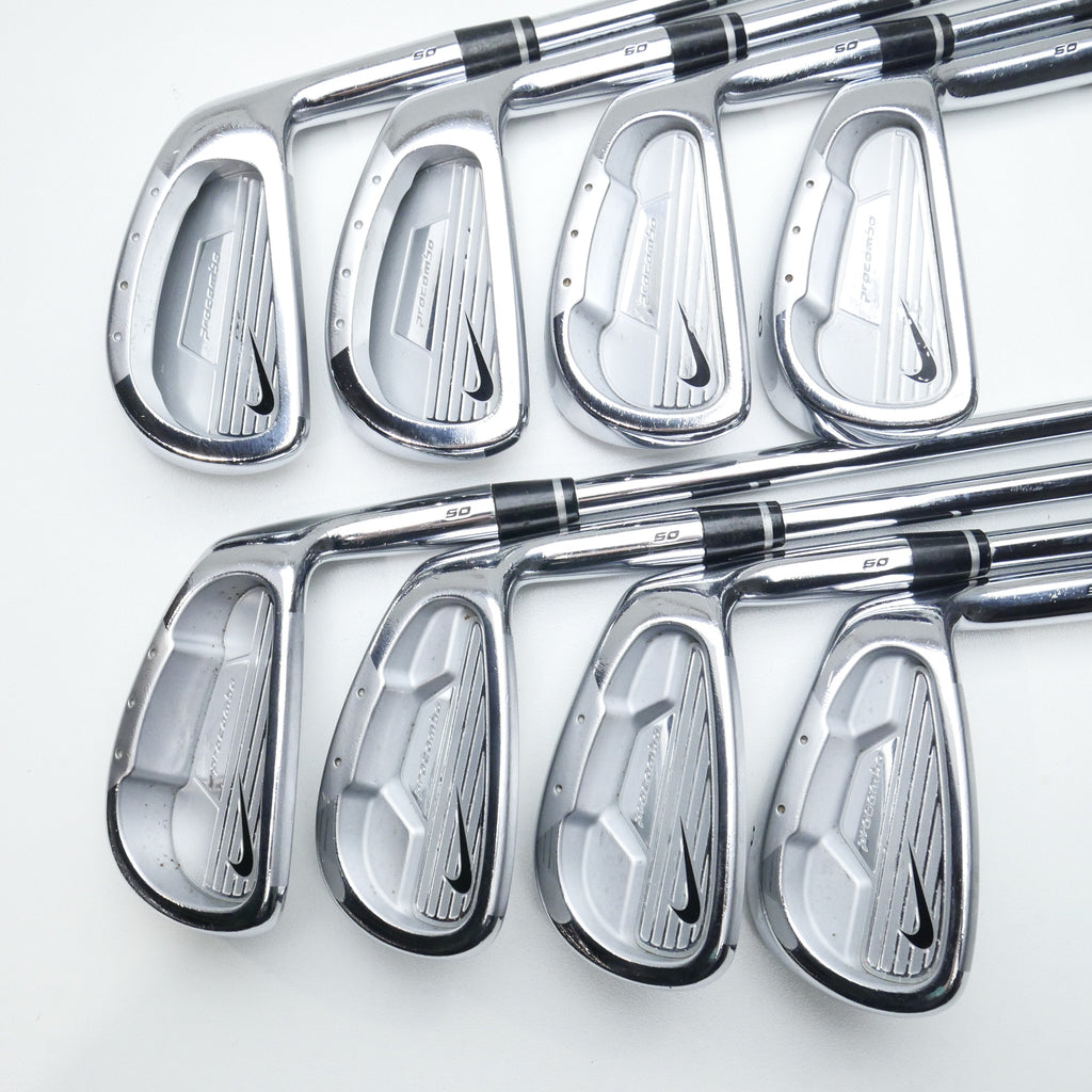 Used Nike Forged Pro Combo OS Iron Set / 3 - PW / Stiff Flex