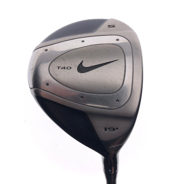 Used Nike T-40 Oversize 5 Fairway Wood / 19 Degrees / Regular Flex