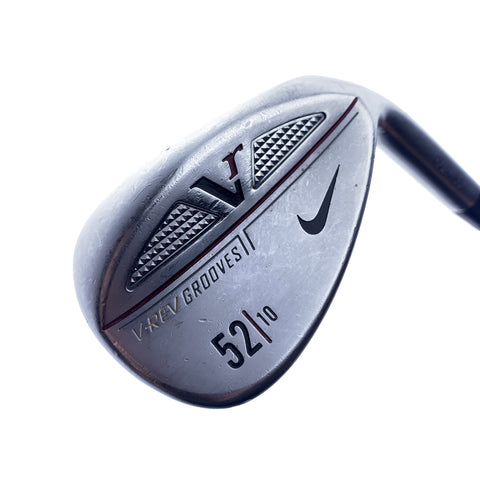 Used Nike VR V-Rev Satin Chrome Gap Wedge / 52.0 Degrees / Wedge Flex