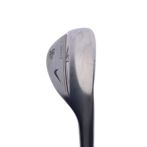 Used Nike VR V-Rev Satin Chrome Lob Wedge / 58.0 Degrees / Stiff Flex