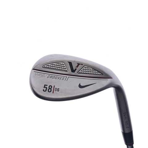 Used Nike VR V-Rev Satin Chrome Lob Wedge / 58.0 Degrees / Stiff Flex