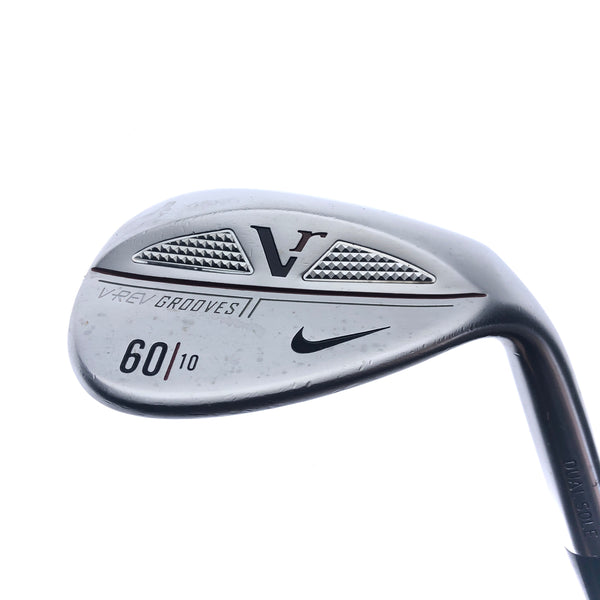 Used Nike VR V-Rev Satin Chrome Lob Wedge / 60.0 Degrees / Stiff Flex