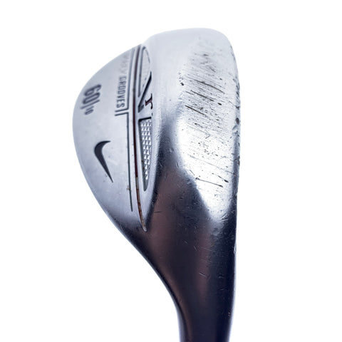Used Nike VR V-Rev Satin Chrome Lob Wedge / 60.0 Degrees / Wedge Flex