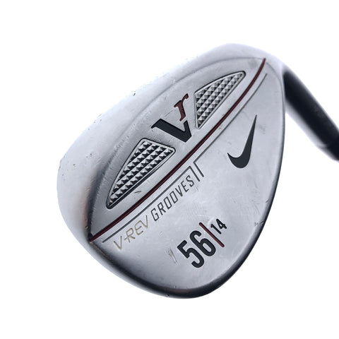 Used Nike VR V-Rev Satin Chrome Sand Wedge / 56.0 Degrees / Wedge Flex