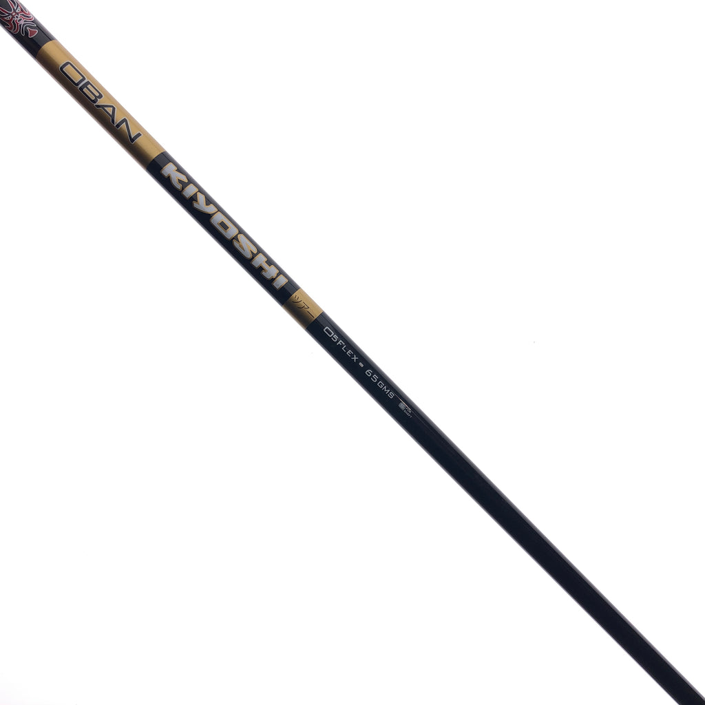 Used OBAN Kiyoshi Black 65g Fairway Shaft / X-Stiff Flex / Taylormade Gen 2