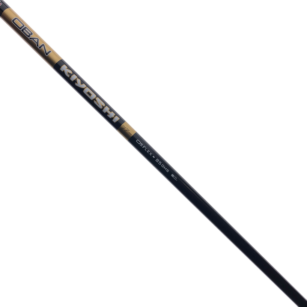 Used OBAN Kiyoshi Black/Gold 85g Fairway Shaft / X-Stiff Flex / Titleist Gen 2