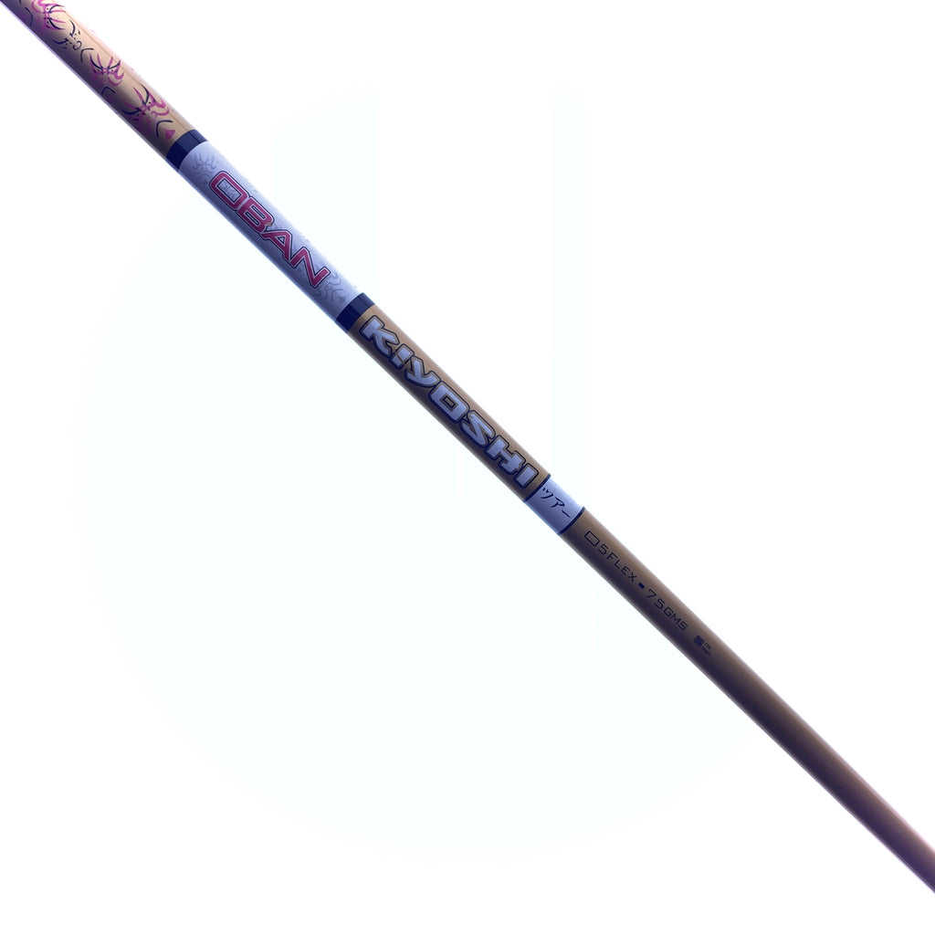 Used OBAN Kiyoshi Gold O5 75GMS FW Shaft/X-Stiff Flex/Titleist Gen 2 FW Ad