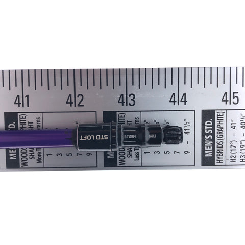 Used OBAN Kiyoshi Purple 65g 04 Driver Shaft / Stiff Flex / TaylorMade Gen2 Ad