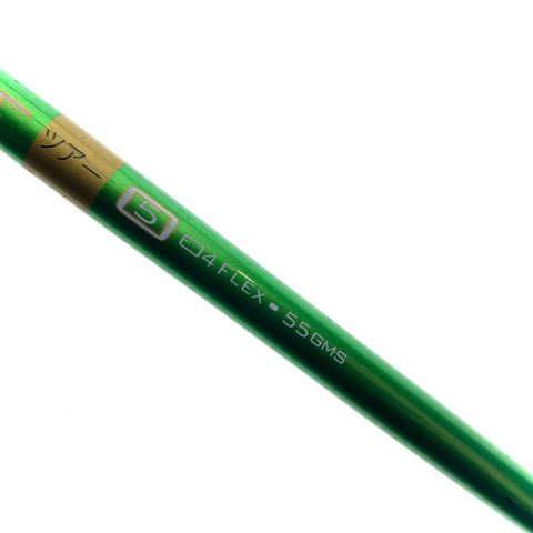 Used OBAN Revenge Green 5 04 55 Driver Shaft / Stiff Flex / TaylorMade Gen 2 Ad