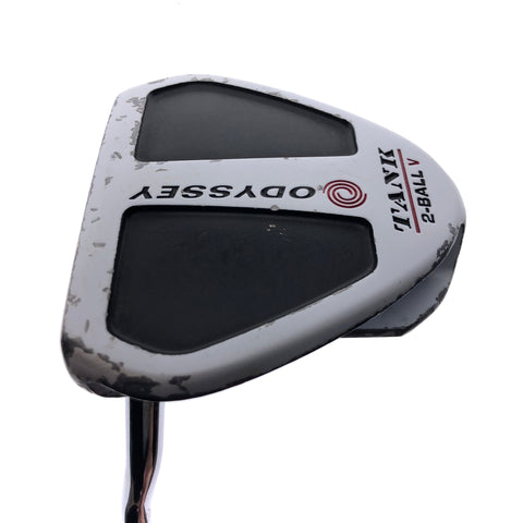Used Odyssey 2-Ball Tank V Putter / 38.0 Inches / Left-Handed