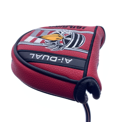 Used Odyssey Ai-Dual Jailbird Mini 1/2 Ball Putter / 35.0 Inches