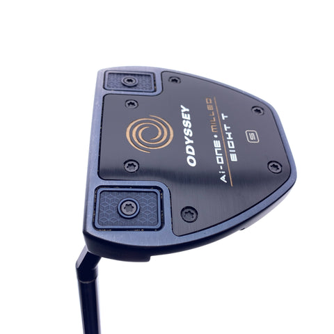 Used Odyssey Ai-One Milled Eight T Putter / 34.0 Inches / Left-Handed