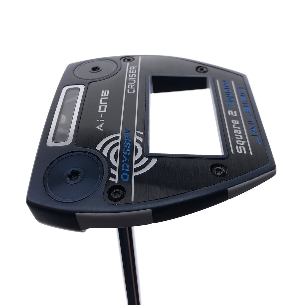 Used Odyssey Ai-One Square 2 Square Cruiser Jailbird Putter / 38.0 / Left-Handed