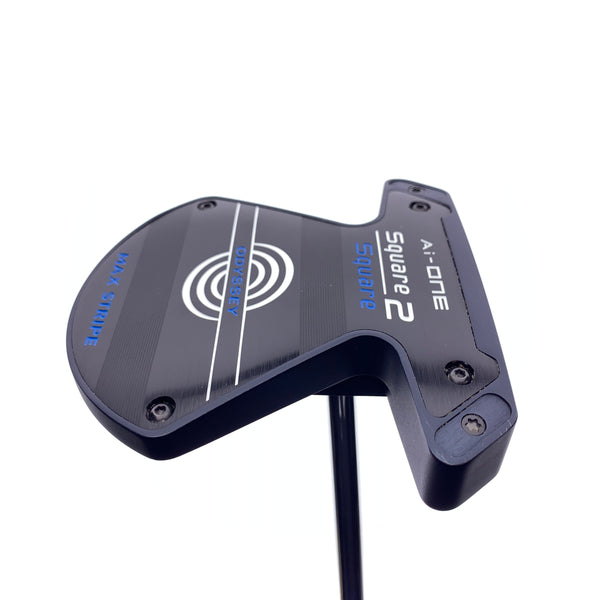 Used Odyssey Ai-One Square 2 Square Max Stripe Putter / 34.0 Inches
