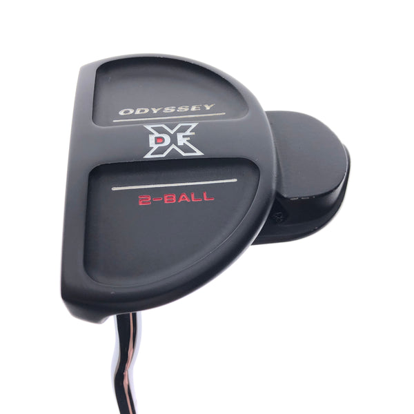 Used Odyssey DFX 2-Ball 21 Putter / 34.0 Inches / Left-Handed