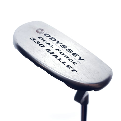 Used Odyssey Dual Force 330 Mallett Putter / 34.0 Inches