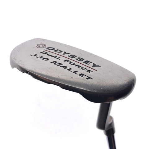 Used Odyssey Dual Force 330 Mallett Putter / 35.0 Inches