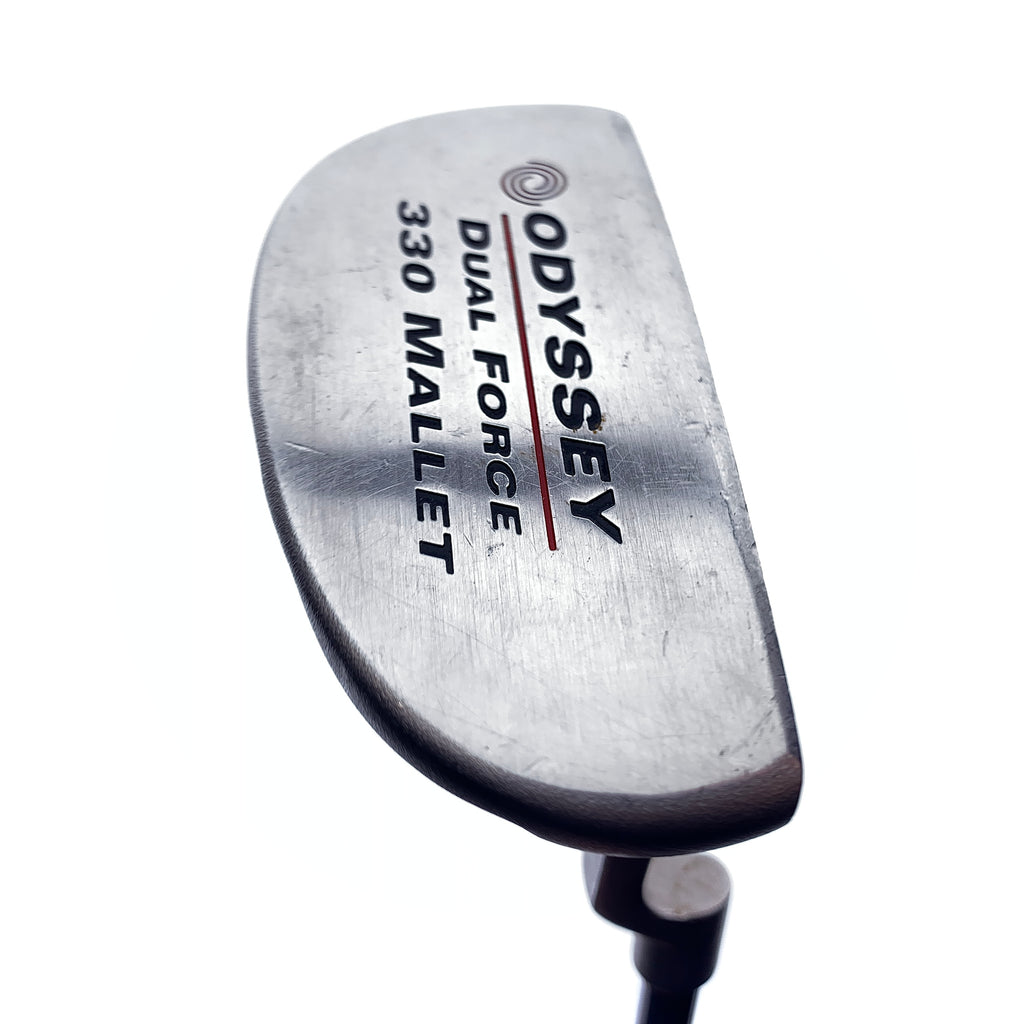Used Odyssey Dual Force 330 Mallett Putter / 35.0 Inches