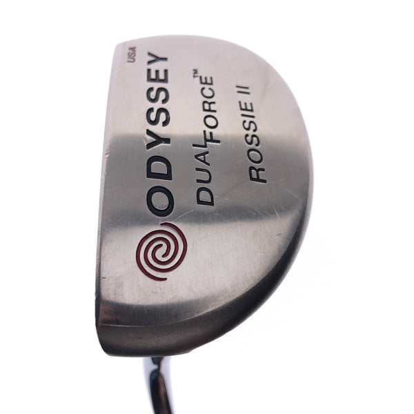 Used Odyssey Dual Force Rossie 2 Putter / 35.0 Inches / Left-Handed