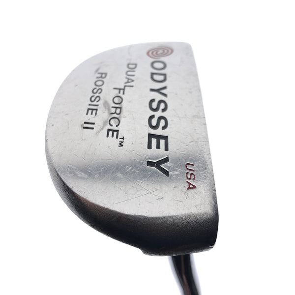 Used Odyssey Dual Force Rossie 2 Putter / 35.0 Inches