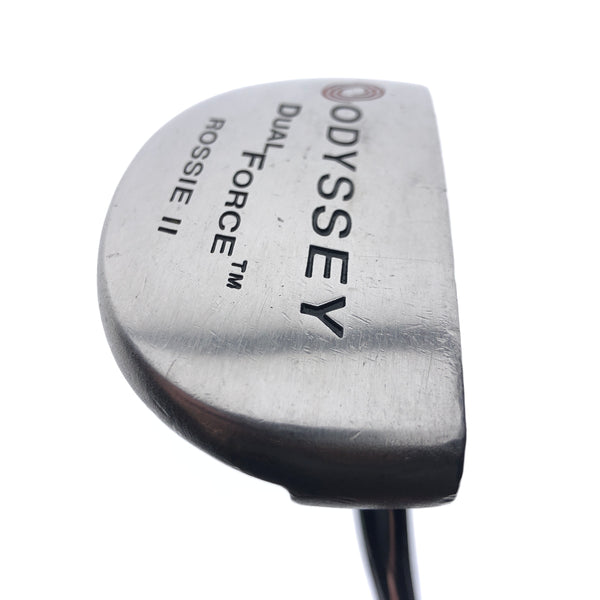 Used Odyssey Dual Force Rossie 2 Putter / 35.0 Inches