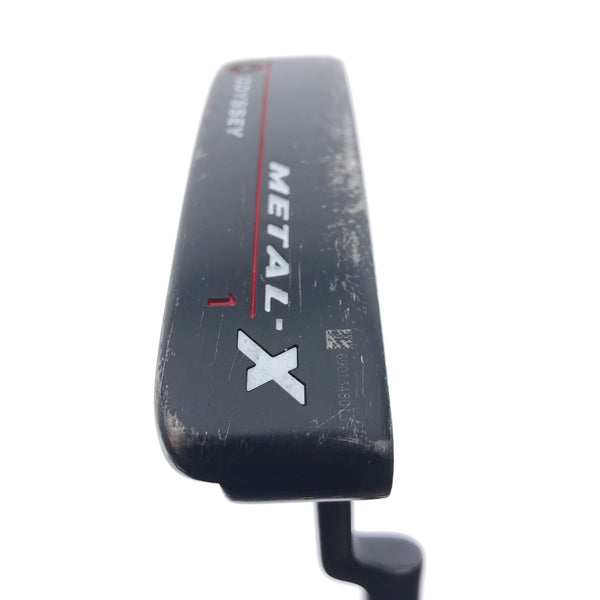 Used Odyssey Metal X 1 Putter / 34.0 Inches