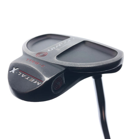 Used Odyssey Metal X 2-Ball Putter / 34.0 Inches