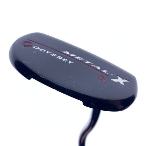 Used Odyssey Metal X 5 Putter / 33.0 Inches