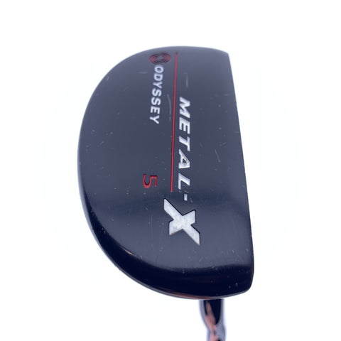 Used Odyssey Metal X 5 Putter / 33.0 Inches