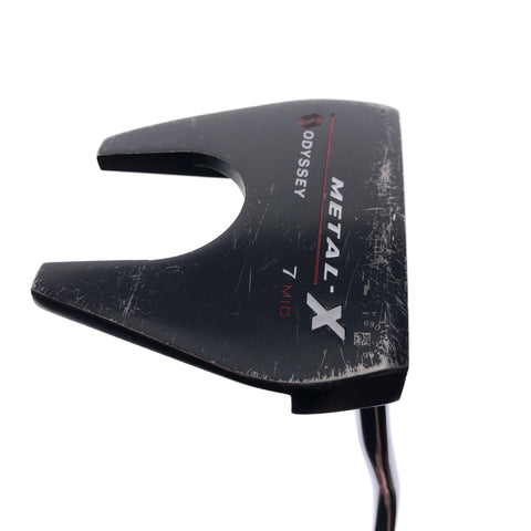 Used Odyssey Metal X 7 Mid Putter / 39.0 Inches