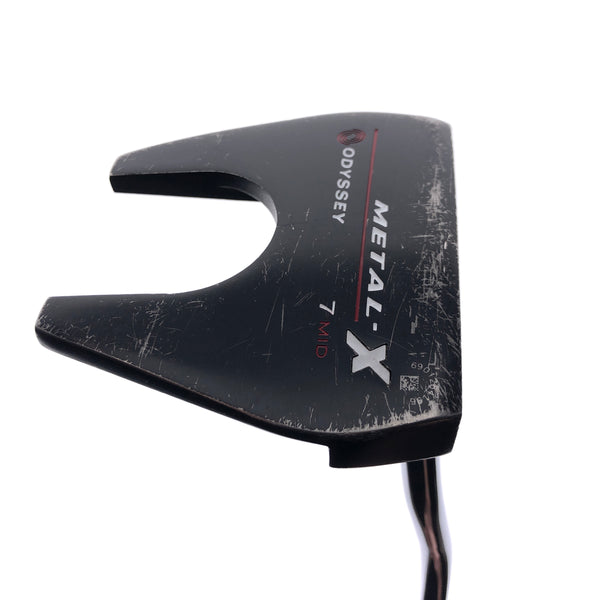Used Odyssey Metal X 7 Mid Putter / 39.0 Inches
