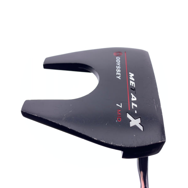 Used Odyssey Metal X 7 Mid Putter / 39.5 Inches