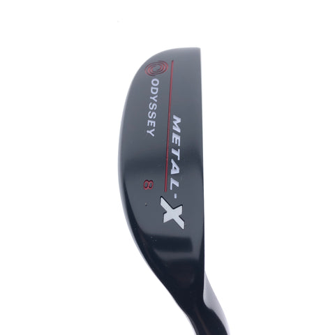 Used Odyssey Metal X 8 Putter / 32.50 Inches