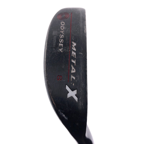 Used Odyssey Metal X 8 Putter / 35.0 Inches